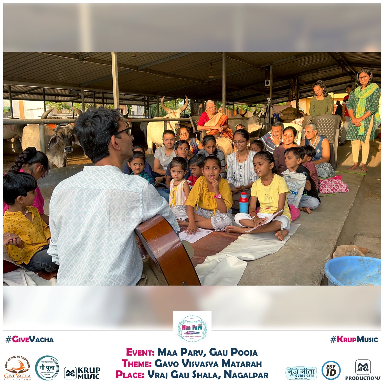Gau Pooja Maa Parv Dr Krupesh Give Vacha 10