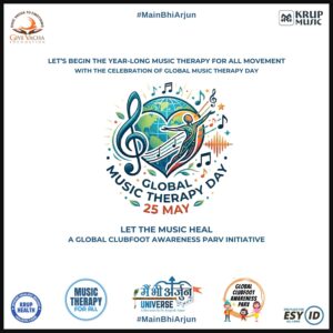 Global Music Therapy Day 25 May Give Vacha Foundation Krup Music